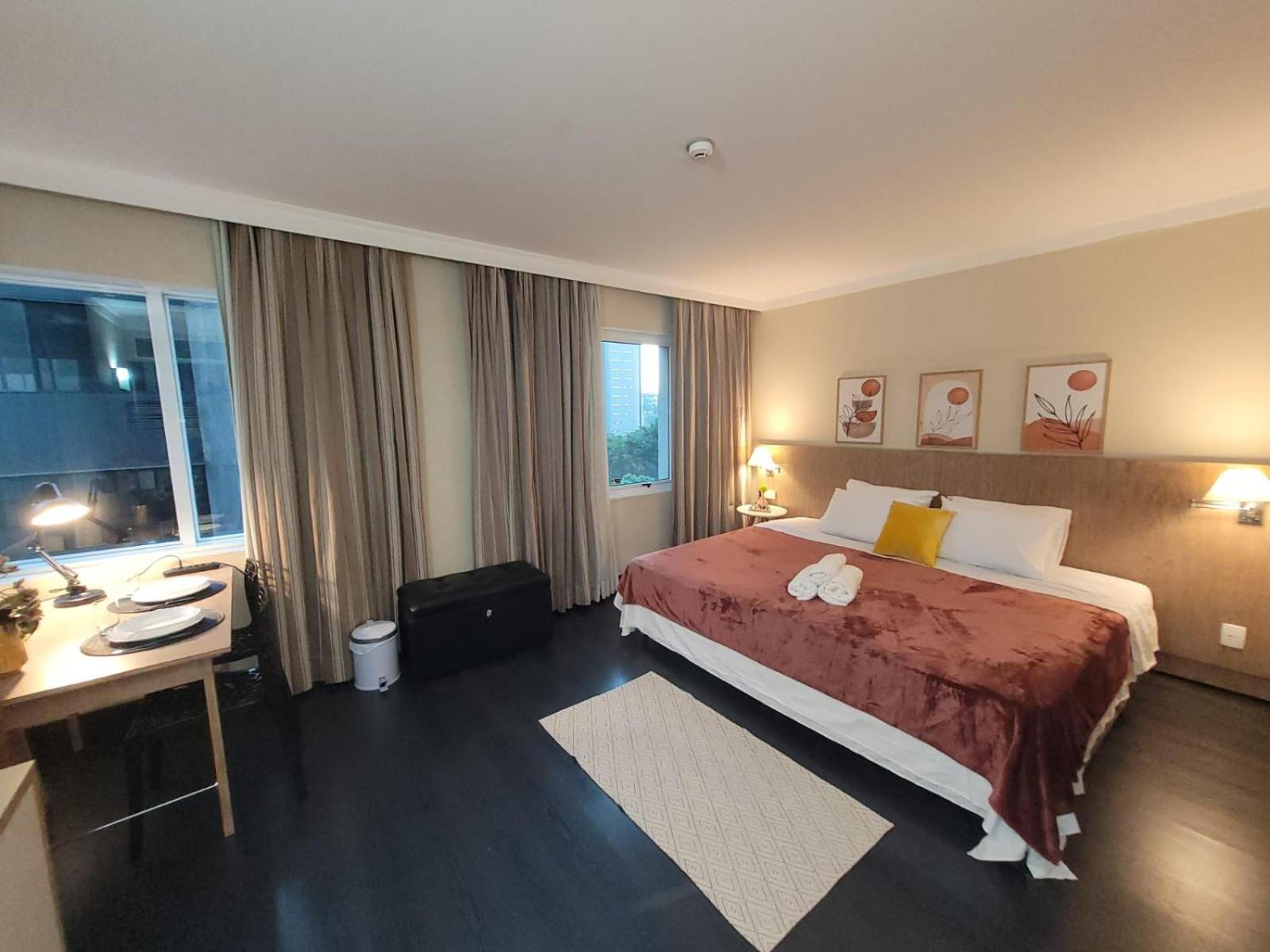 Super Comfort Flats L - Wtc - Com Estacionamento Сан-Пауло Экстерьер фото